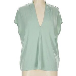 Mint Green V-Neck Top